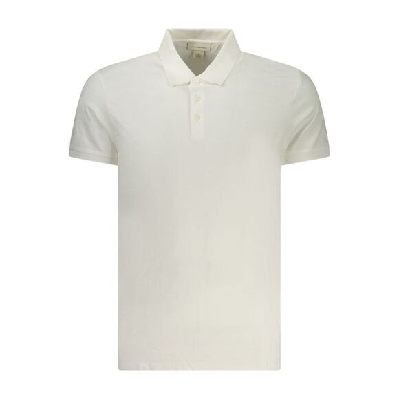 Calvin Klein Bianco Cotton Men Men's Polo
